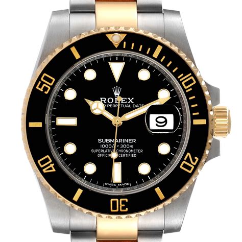 1996 black and gold rolex submariner|Rolex Submariner best price uk.